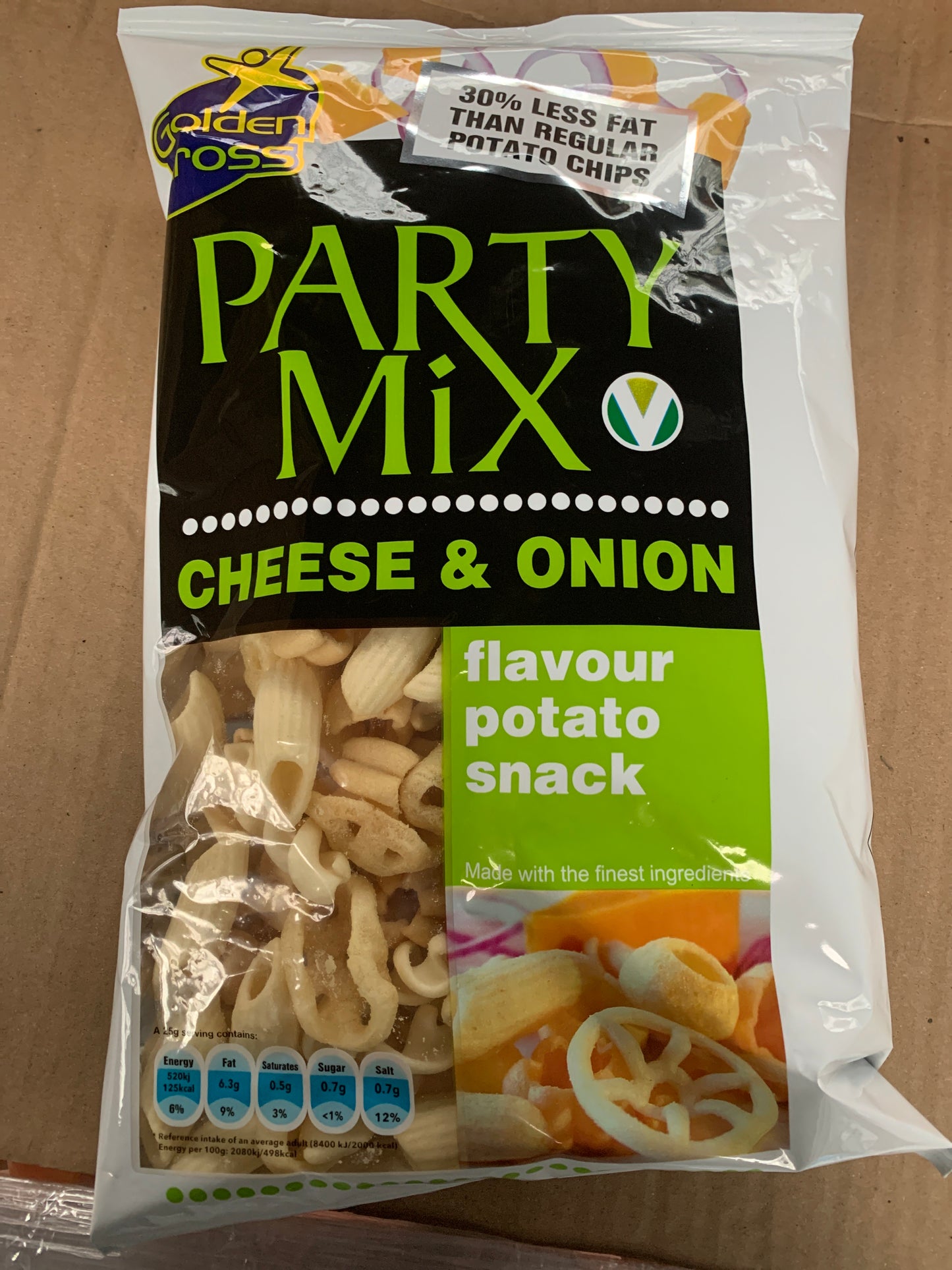 Party Mix Cheese & Onion 125g