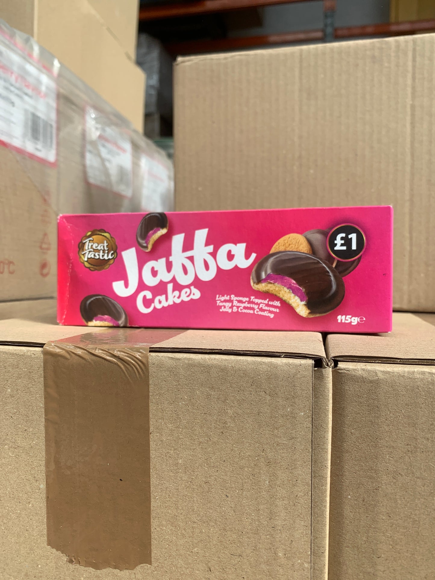 Jaffa Cakes Raspberry Flavour 115g