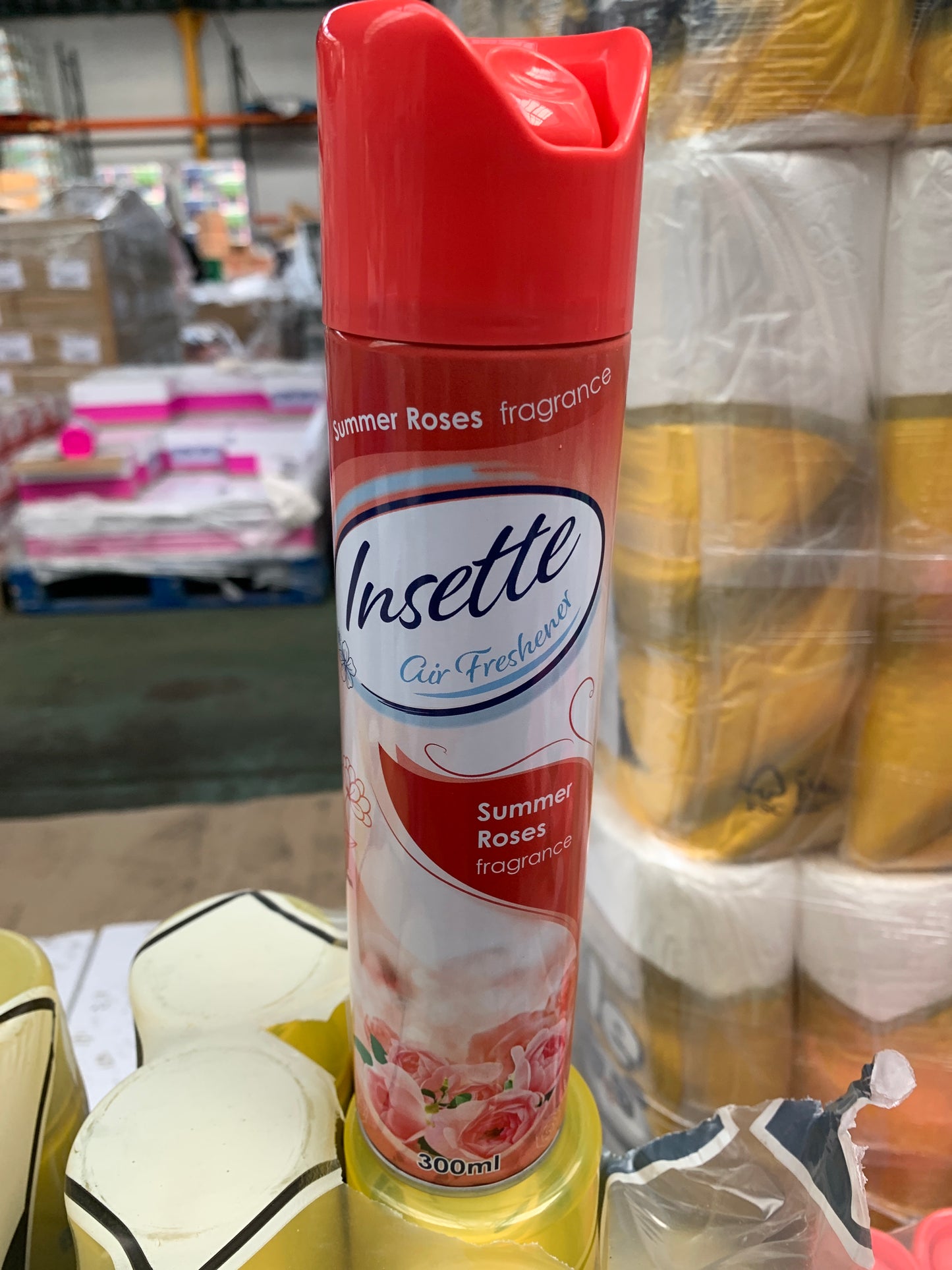 Insette Car Freshener 300ml 12 pack Summer Roses
