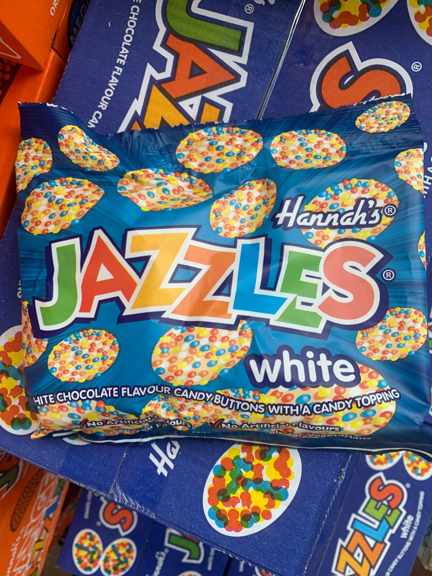 Jazzles white chocolate