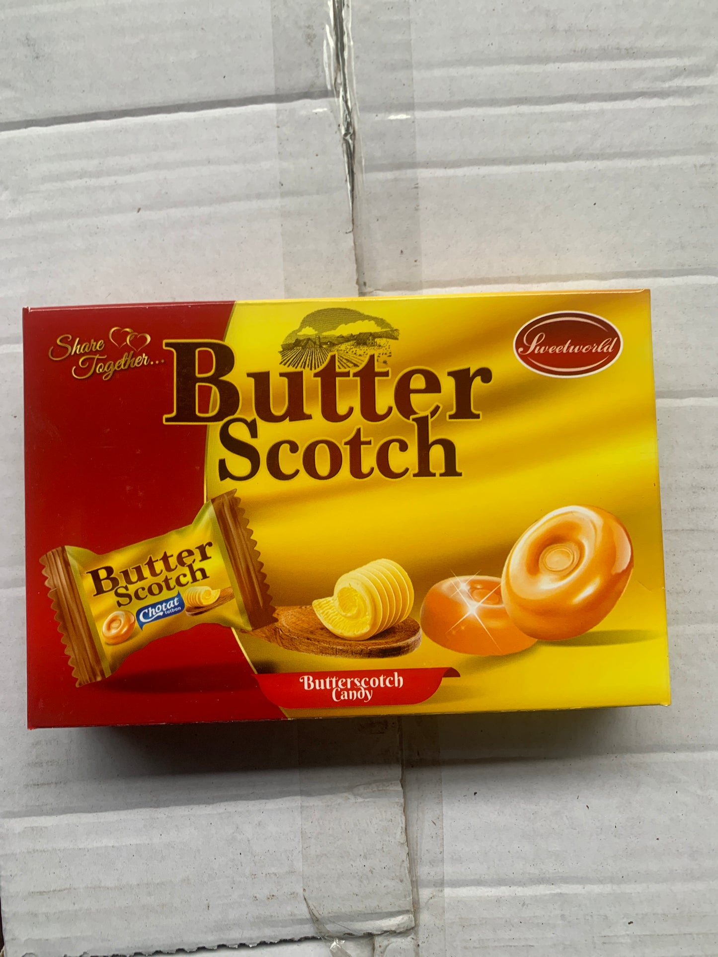 Sweetworld Butter Scotch 200g x 24