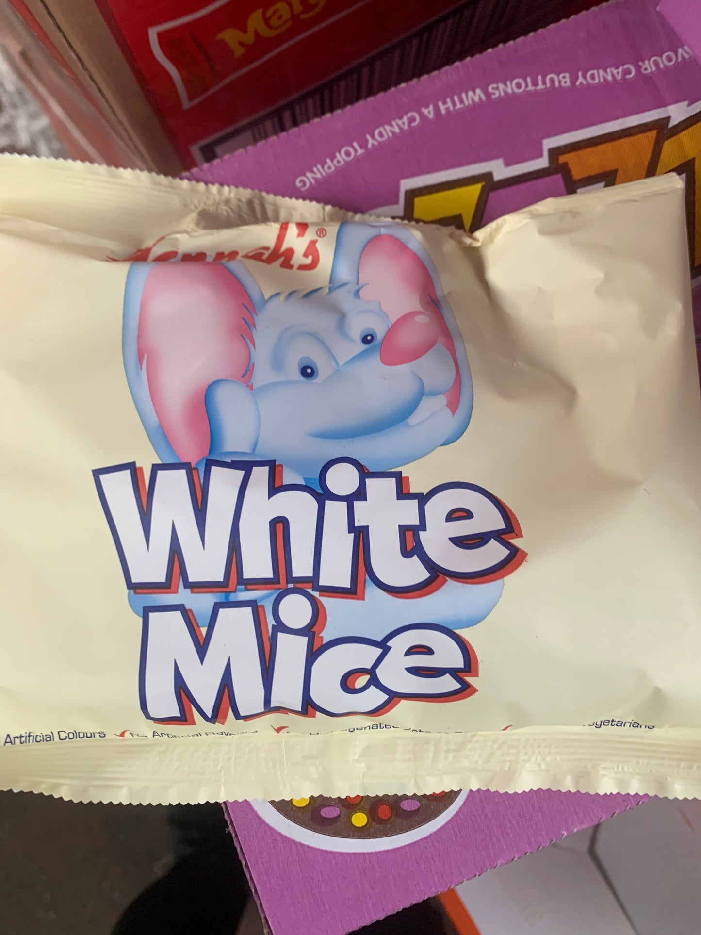 Hannah’s White mice