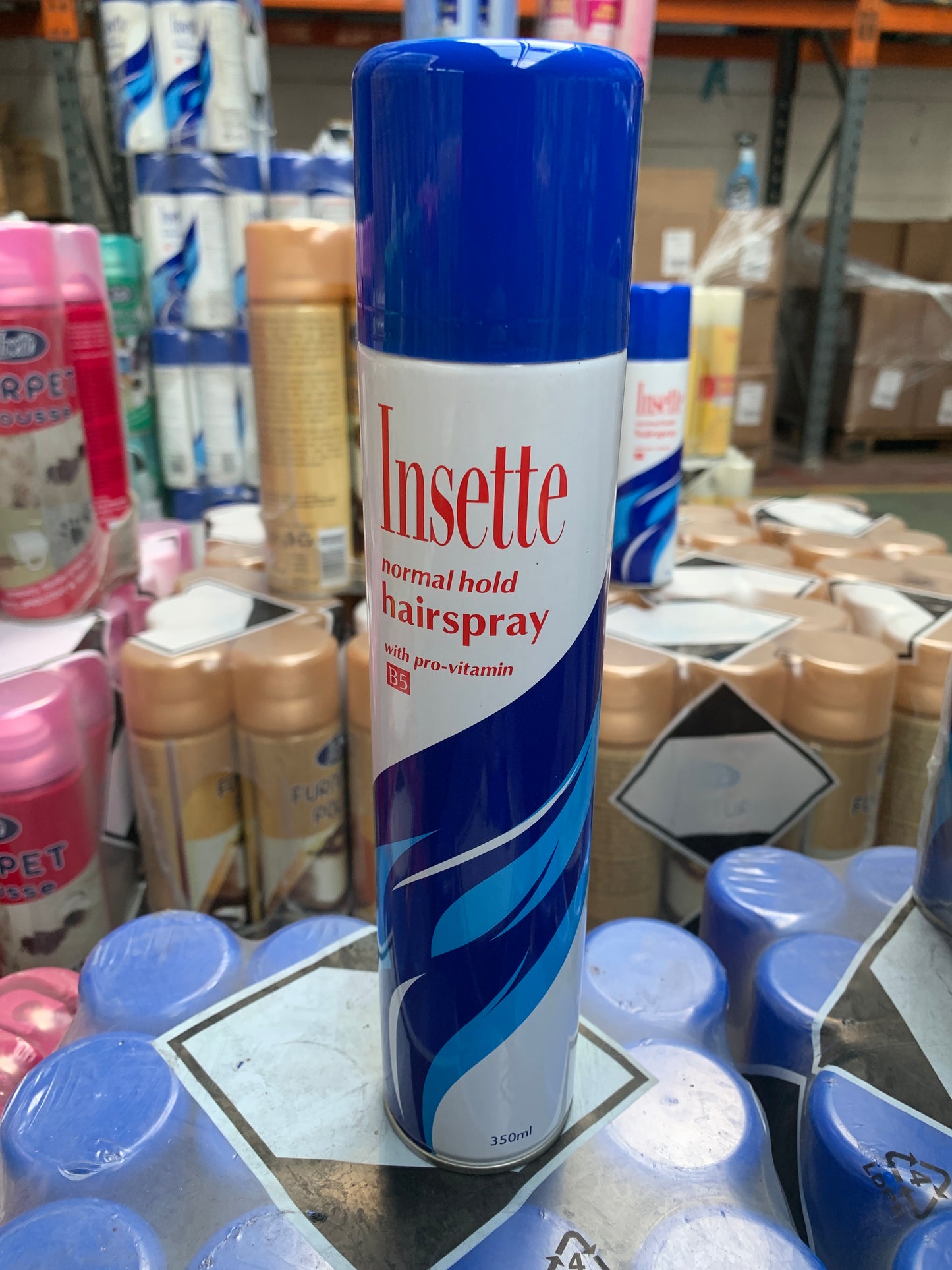 Insette normal hold hairspray 350mlx12 pack