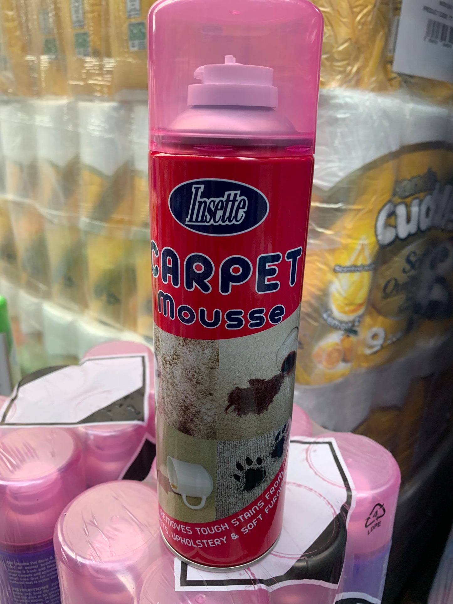 Insette Carpet Mousse 500ml 6 pack