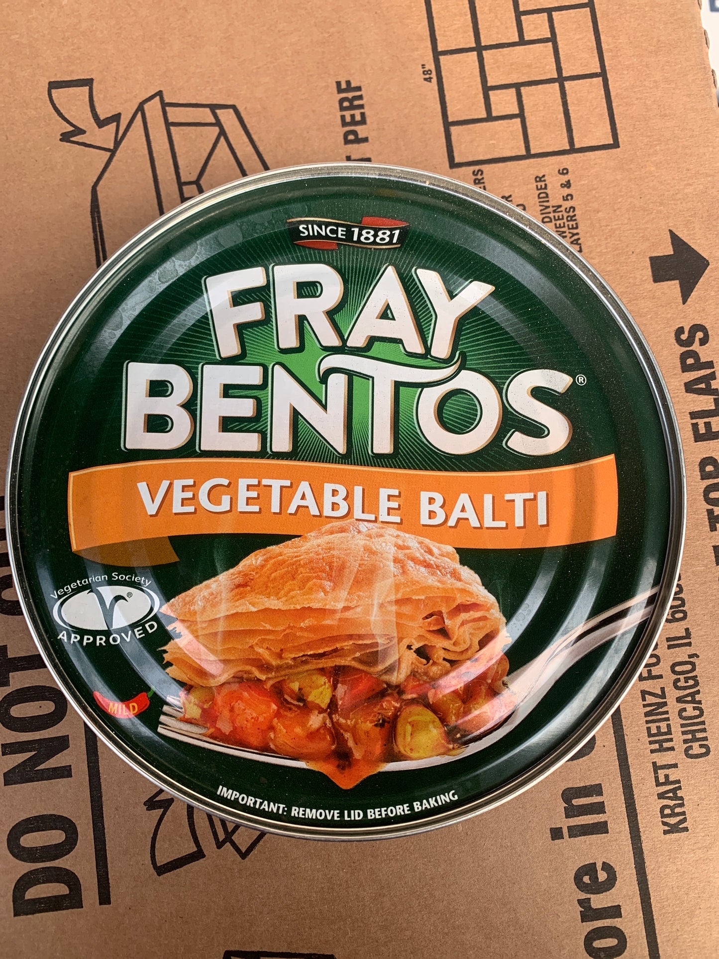 Fray Bentos Vegetable Balti