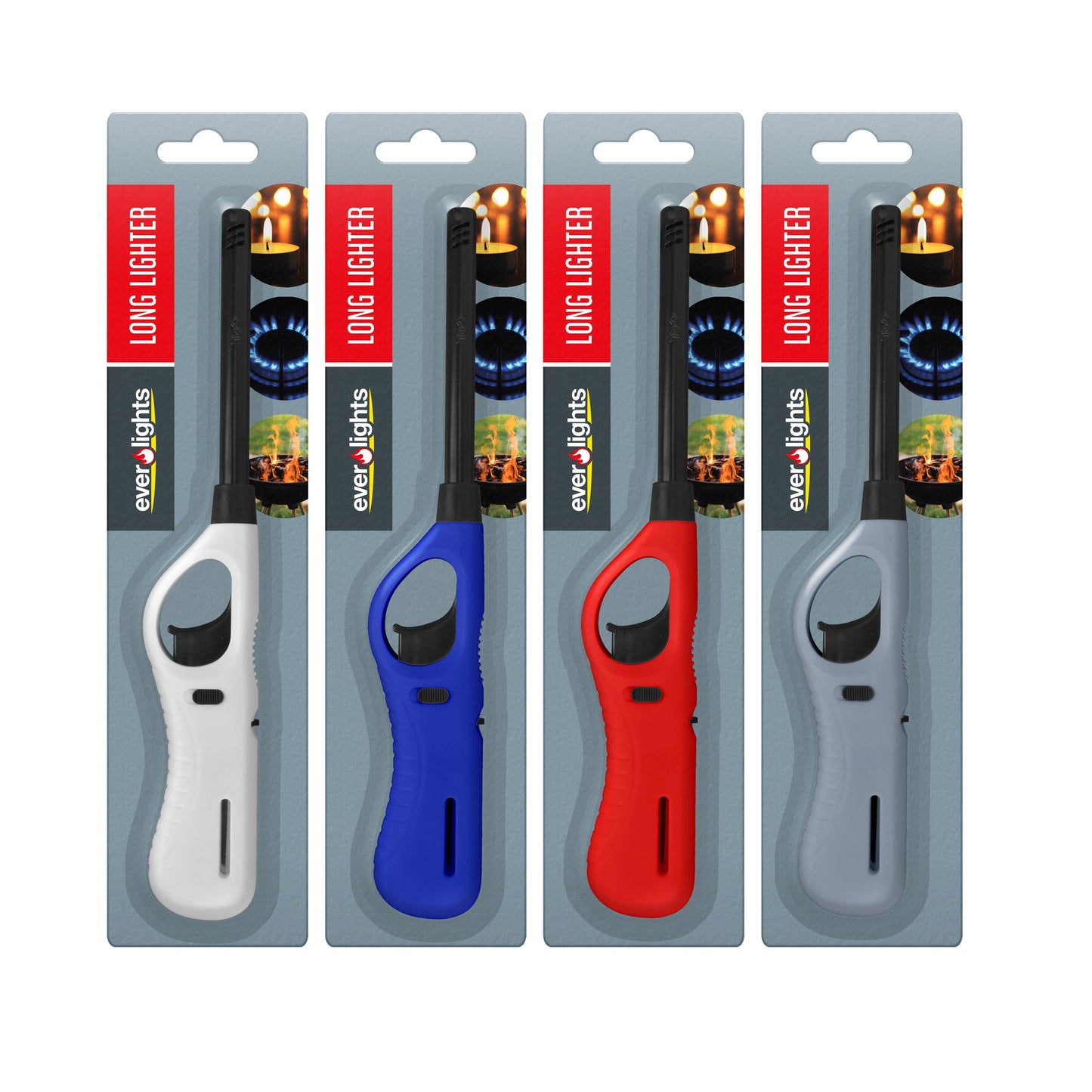 Refillable Elec Long Lighter 1pk