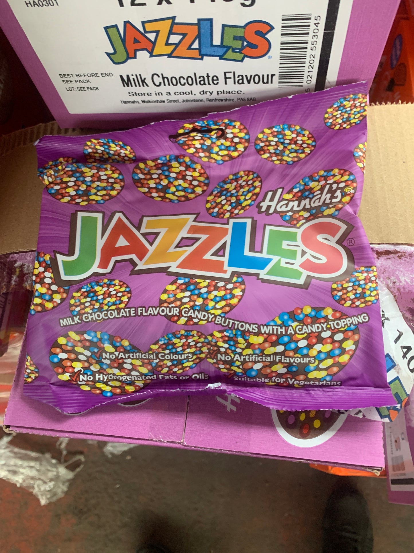 Jazzles milk chocolate flavour