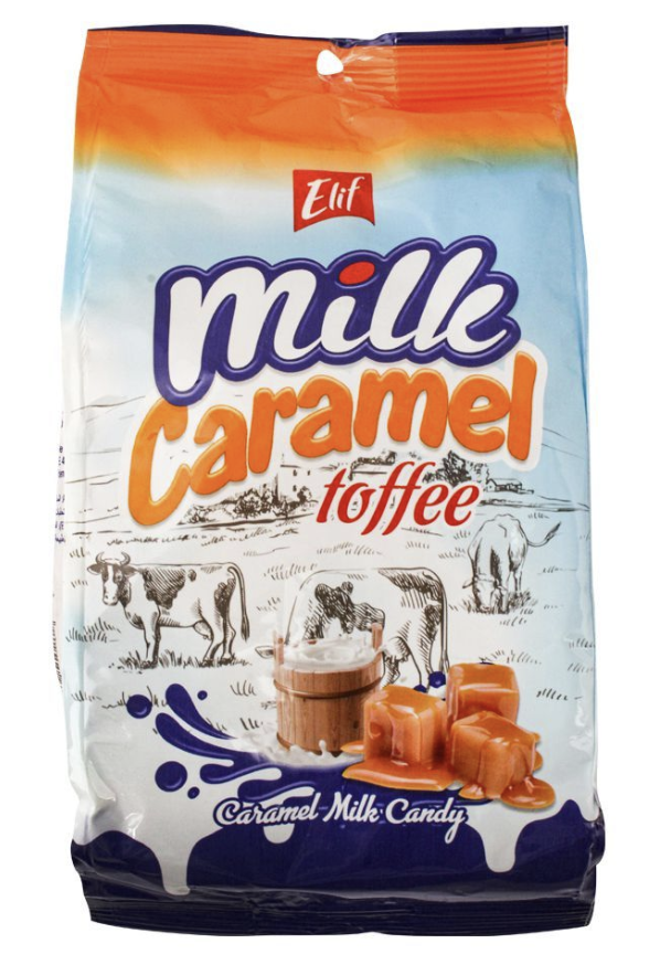 Elif milk caramel toffee