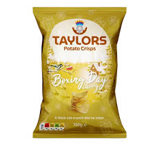 Taylors potato crisps Boxing Day curry 38p