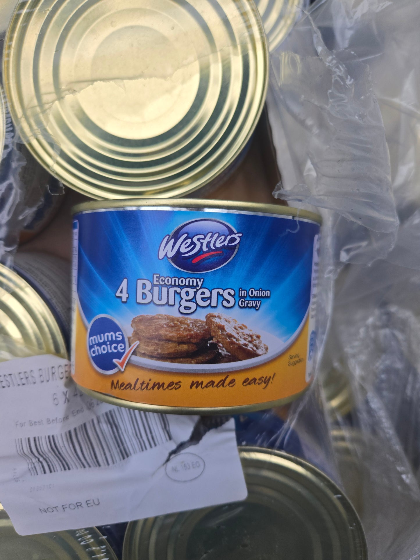 Westler burgers 6x425g