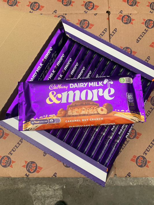 Cadbury Dairy Milk & More Caramel Nut Crunch 200g