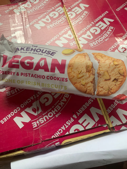 The Bakehouse Vegan Raspberry & Pistachio Cookies