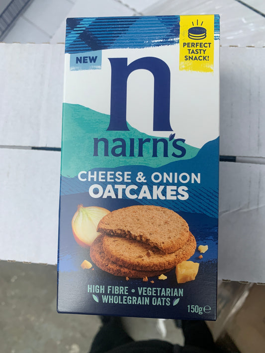 Nairns Cheese & Onion Oatcakes 150g