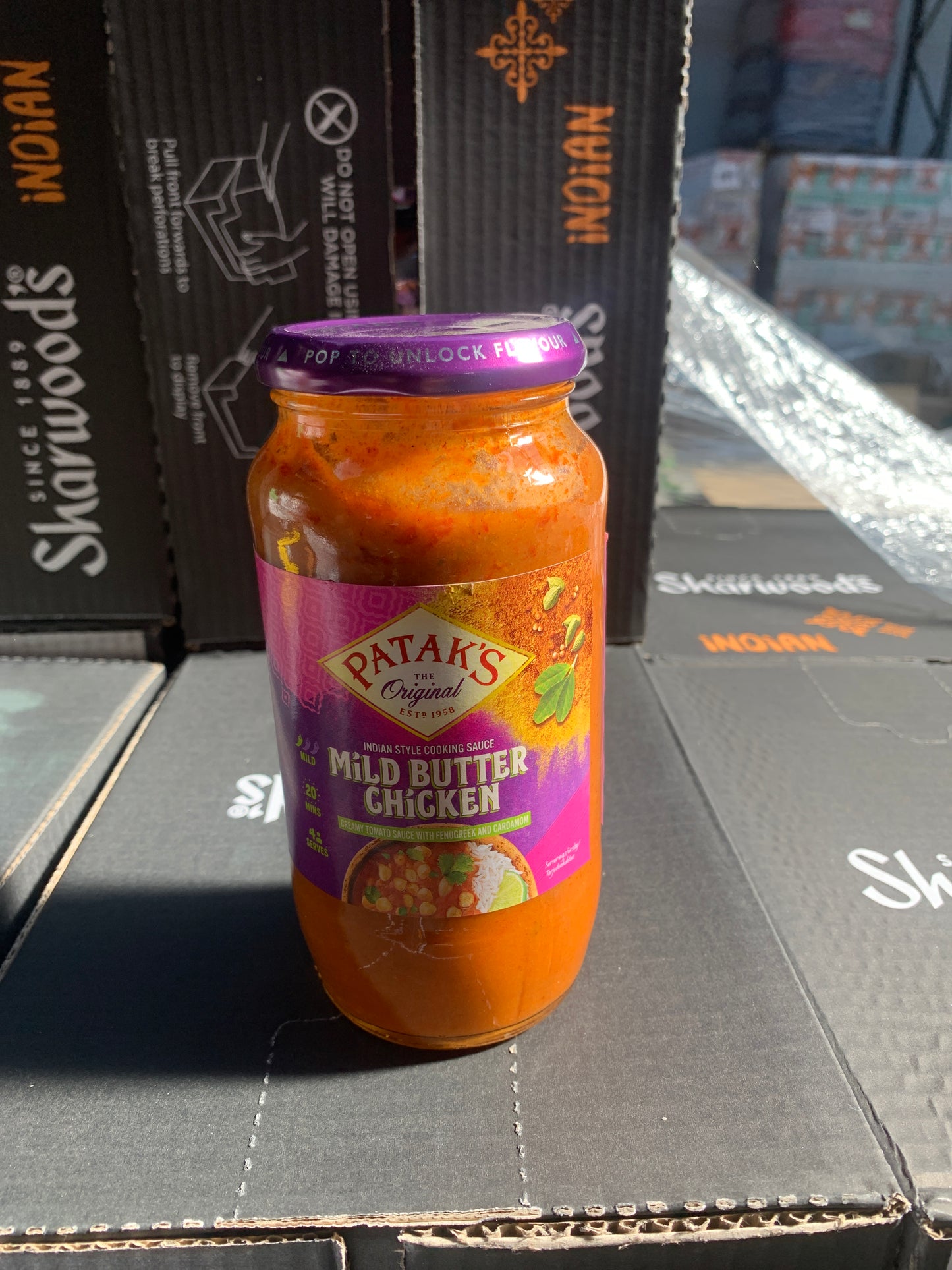 Pataks Mild Butter Chicken 6 x 500g