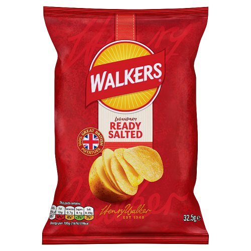 Ready Salted Crisps 32.5g