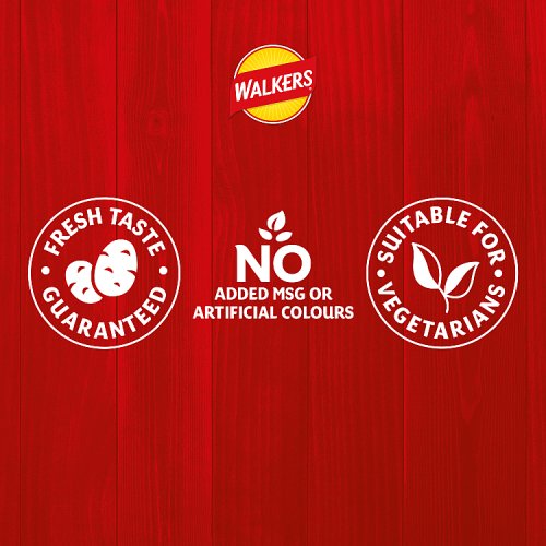 Walkers Ready Salted Crisps 6 x 25g