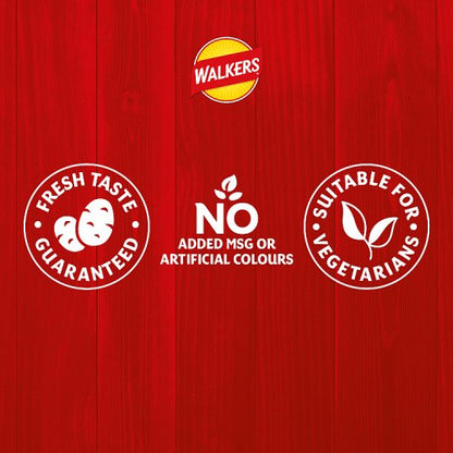 Walkers Ready Salted Crisps 6 x 25g