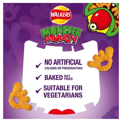 Monster Munch Pickled Onion 6 x 20g
