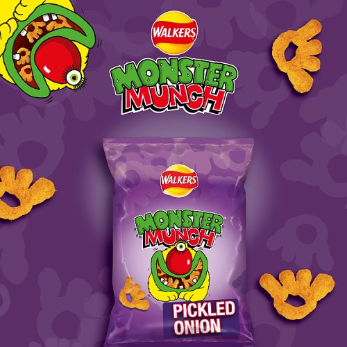 Monster Munch Pickled Onion 6 x 20g
