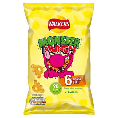 Monster Munch Roast Beef 6 Pack