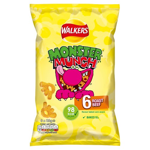 Monster Munch Roast Beef 6 Pack