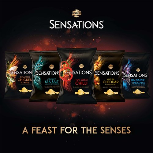 Sensations Thai Sweet Chilli Potato Crisps 5 x 25g