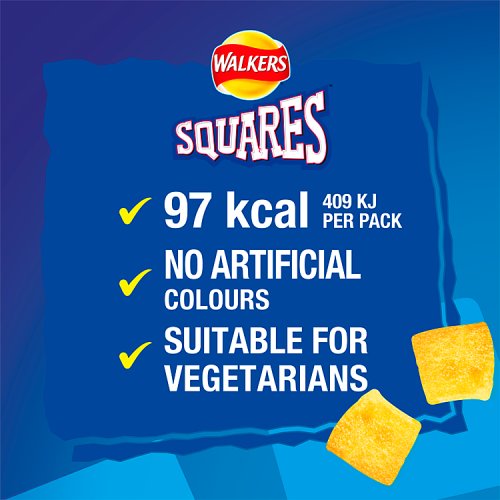 Squares Salt & Vinegar 6 x 22g