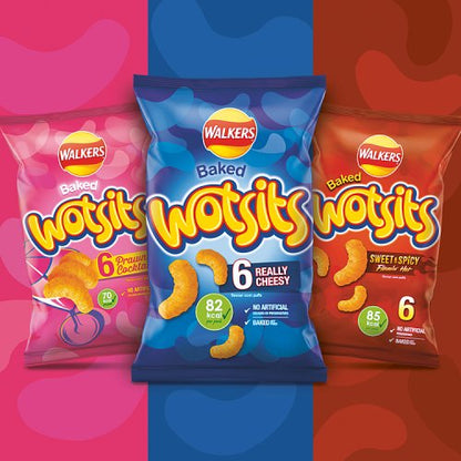 Wotsits Flaiming Hot Puffs 6 x 16.5g