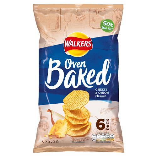Oven Baked Cheese & Onion 6 x 22g