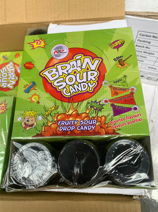 Brain Sour Candy 12 pack