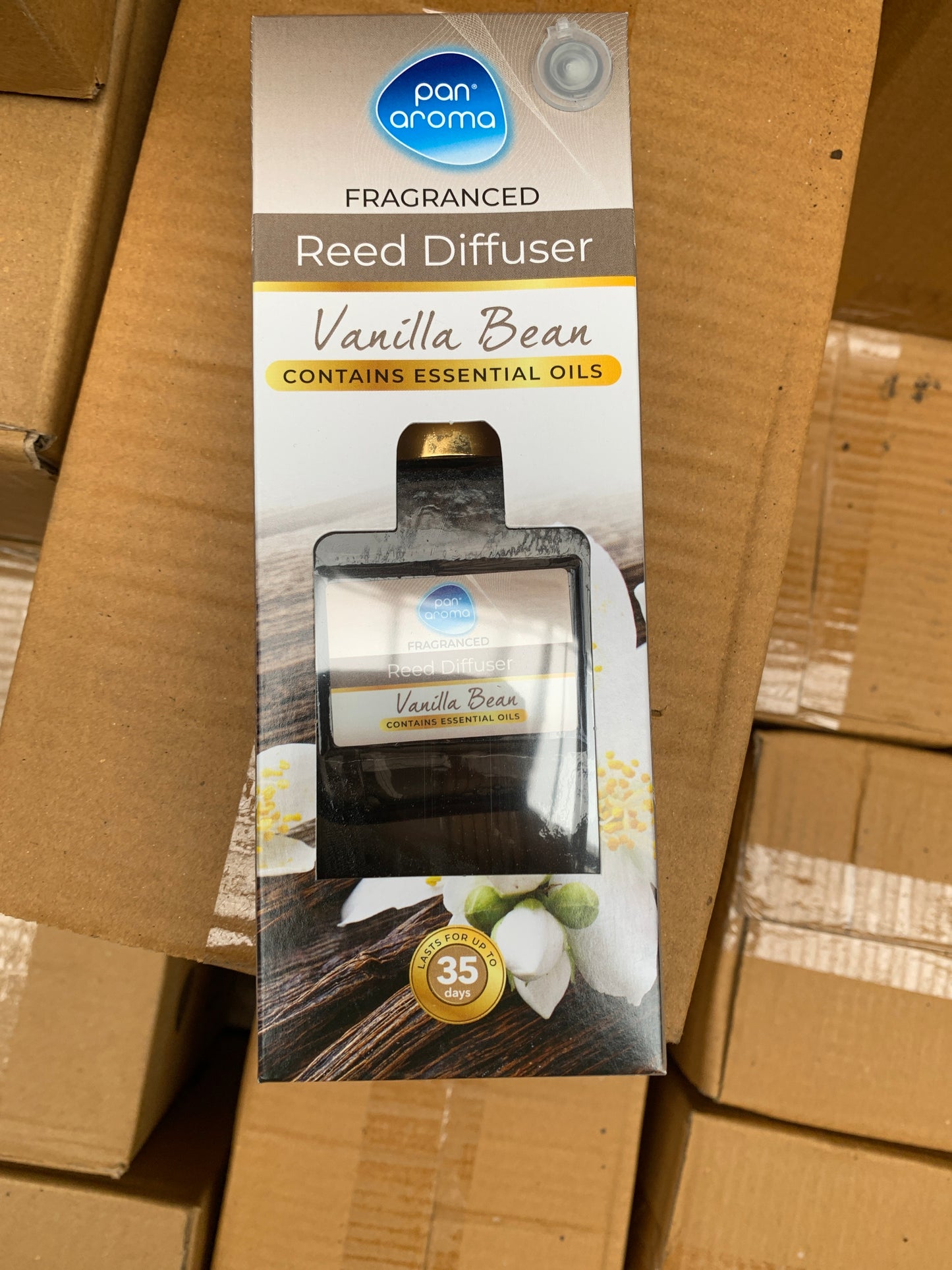 Pan Aroma Fragranced Reed Diffuser Vanilla Beam