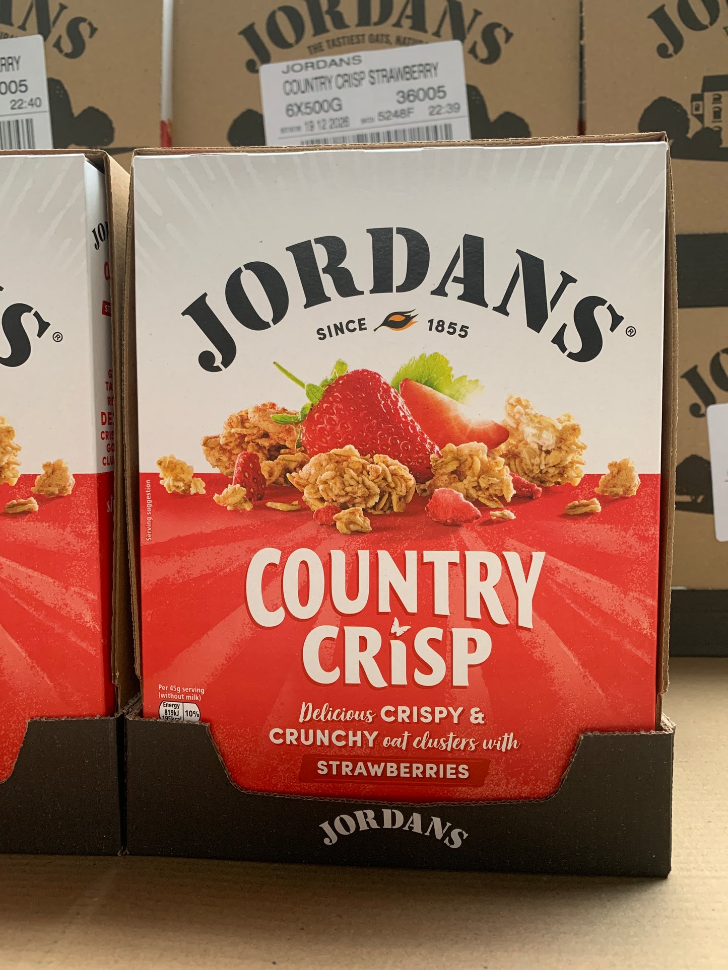 Jordans Country Crisp Strawberries 500g