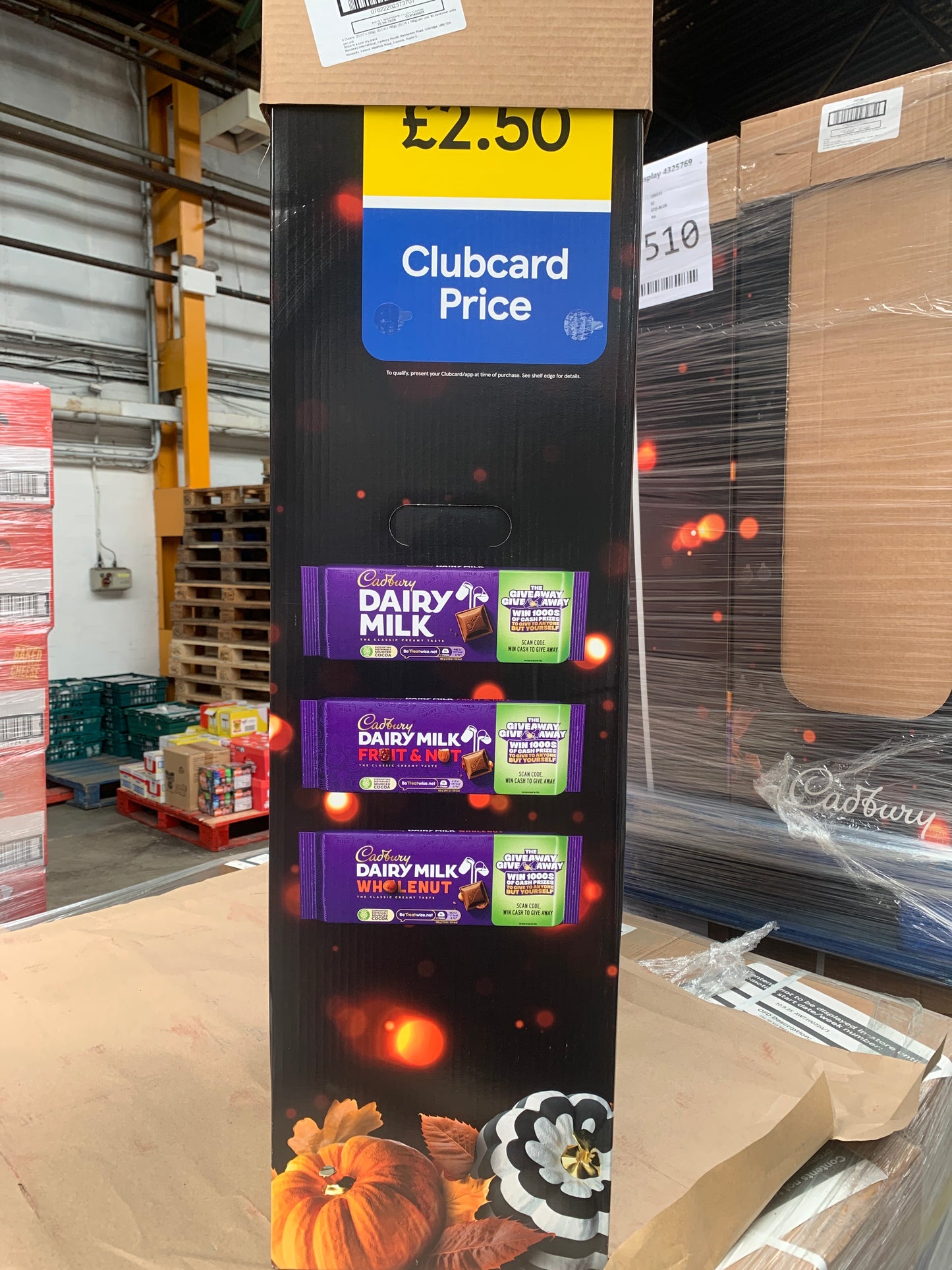 Cadbury Mixed Stand 180g bars