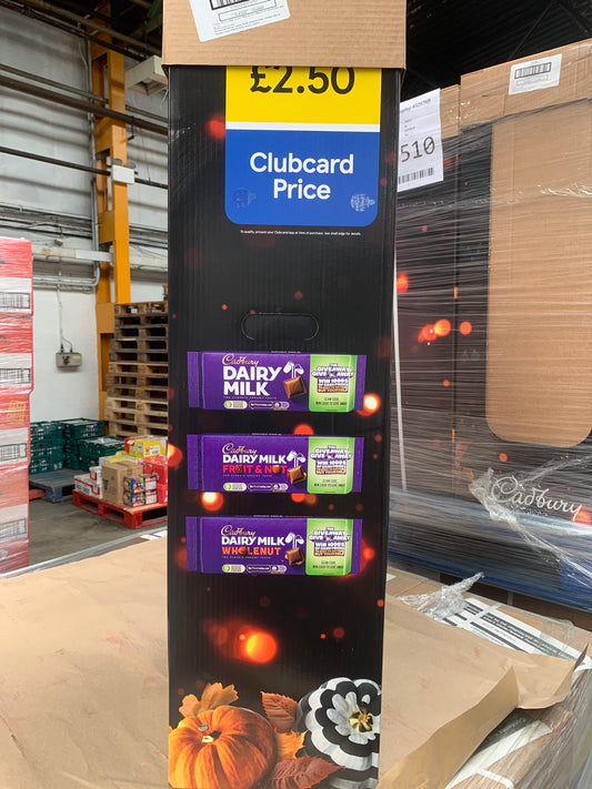 Cadbury Mixed Stand 180g bars
