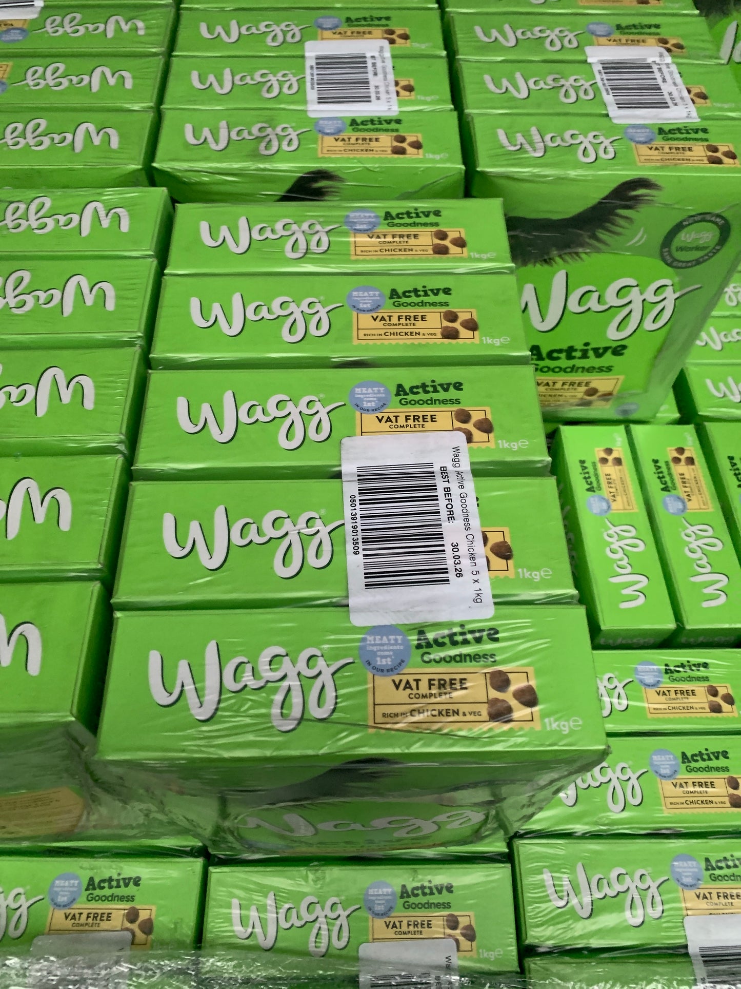 Wagg Active Goodness Chicken 5x1kg