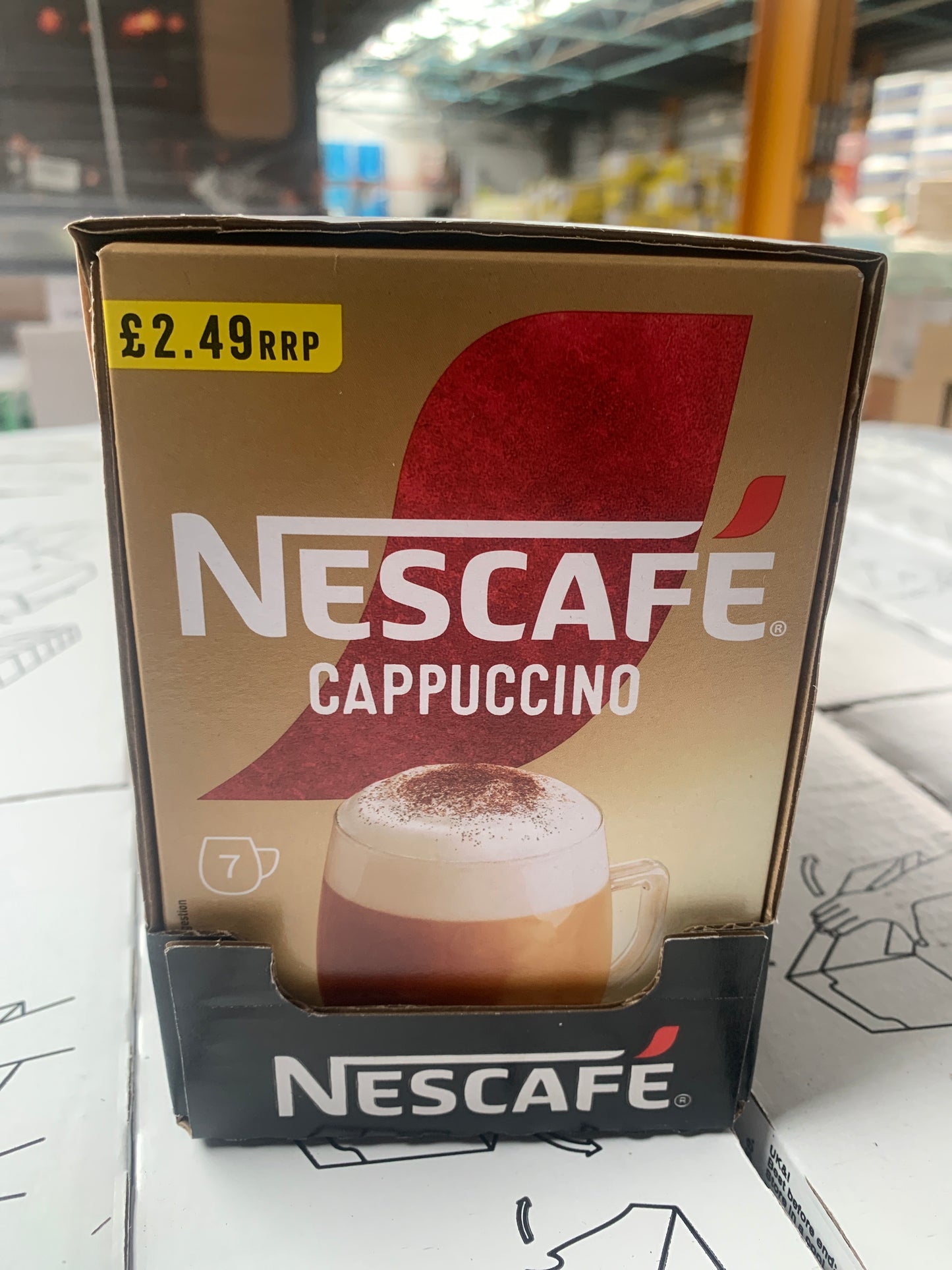 Nescafé Capuccino 7 sachel 6 x 108.5g