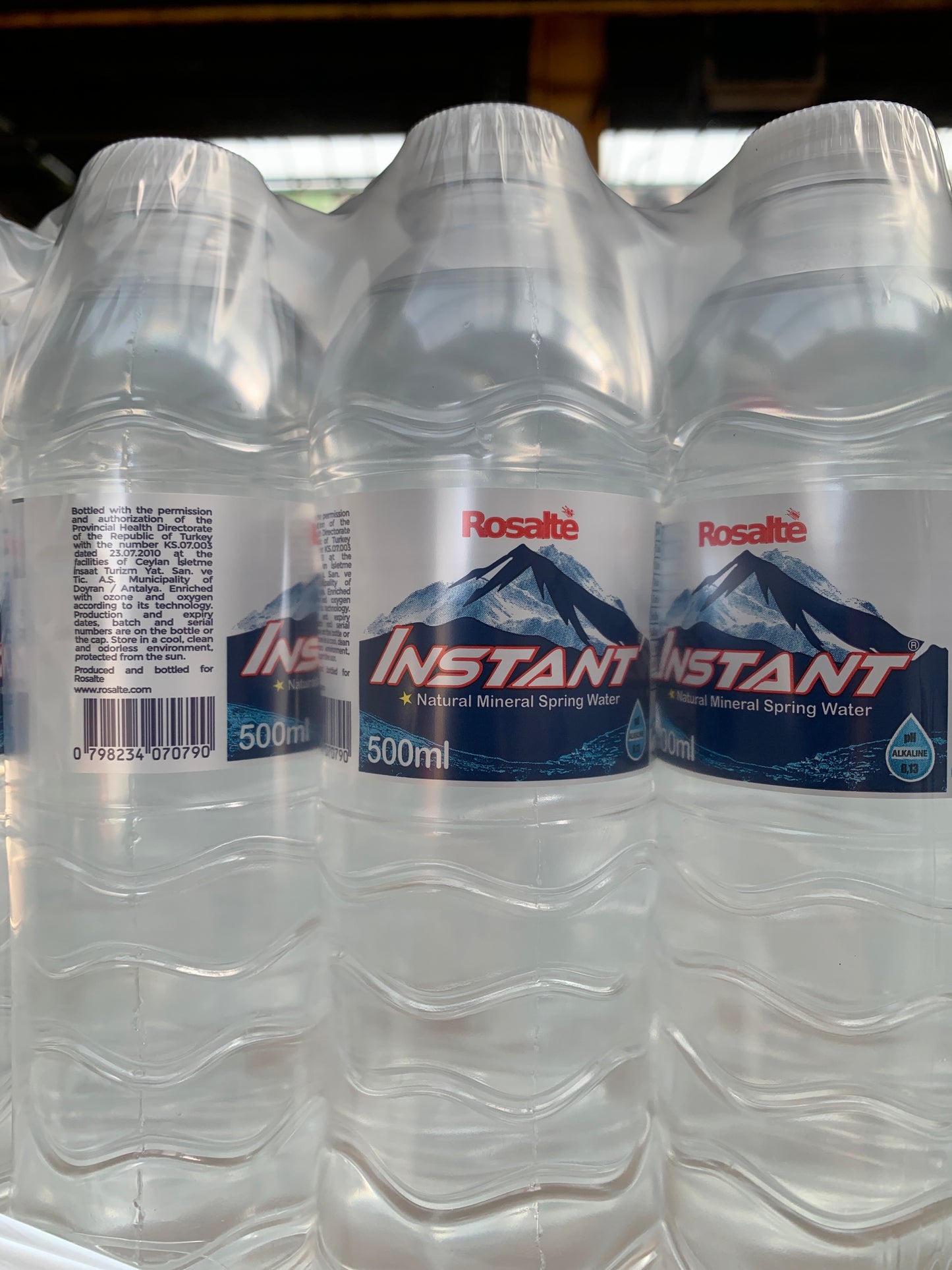 Bottled Water 12 pack 500ml