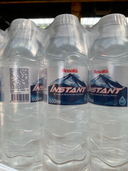 Bottled Water 12 pack 500ml