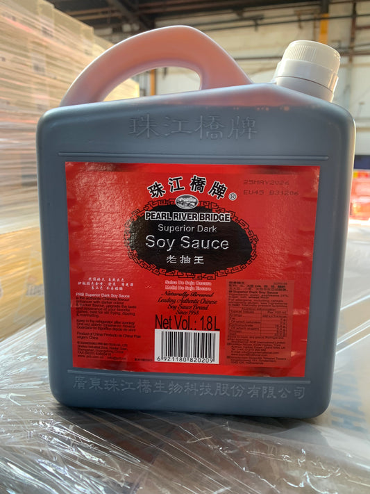 Pearl River Bridge Superior Dark Soy Sauce 12 x 1.8L