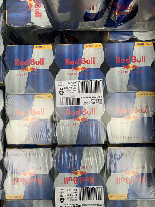Red bull 250ml 4 pack