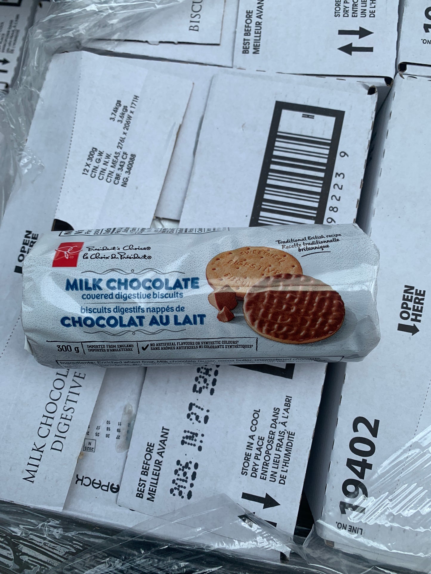 Milk Chocalate Digestives 300g