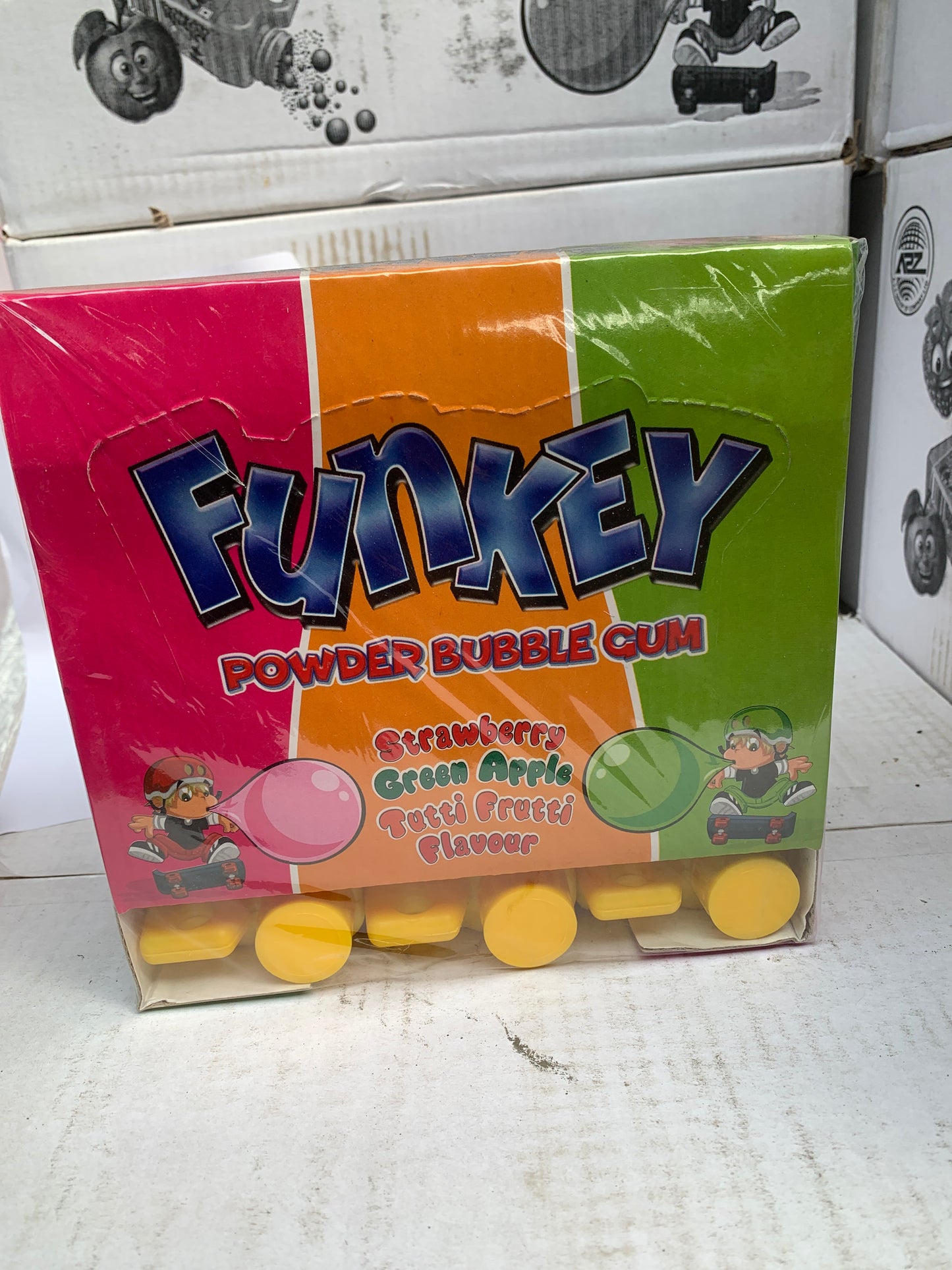Funkey Powder Bubblegum Tutti Frutti