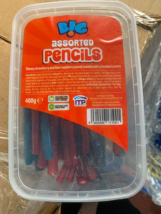 Big Assorted Pencils 400g