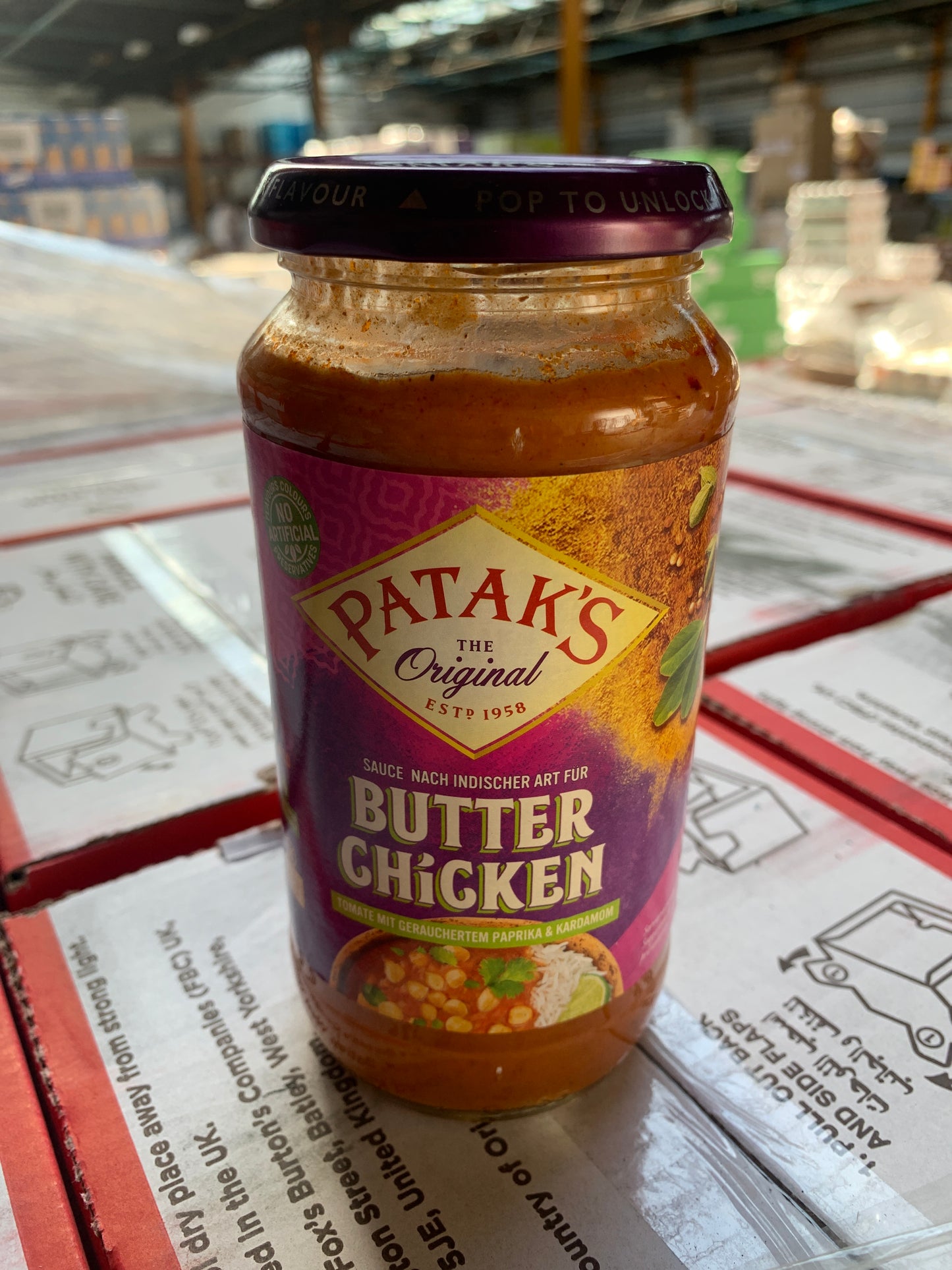 Pataks Butter Chicken 6 x 450g