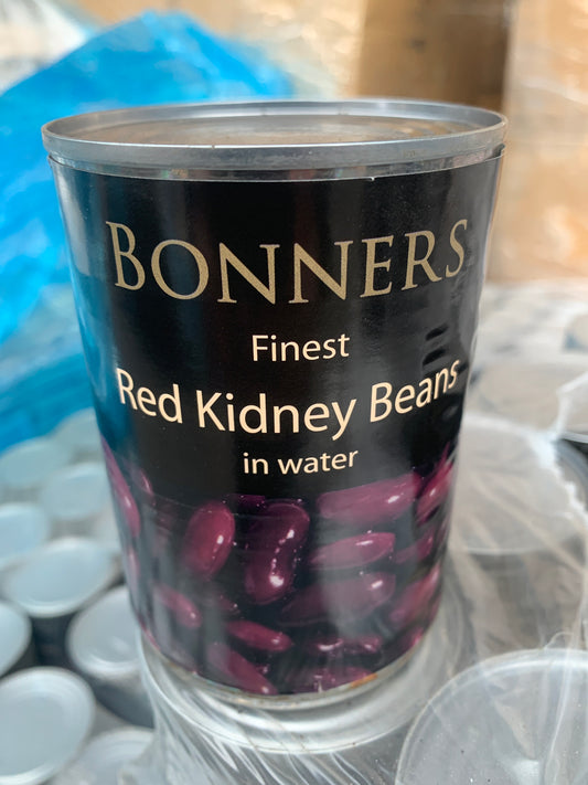 Bonners Finest Red Kidney Beans in water