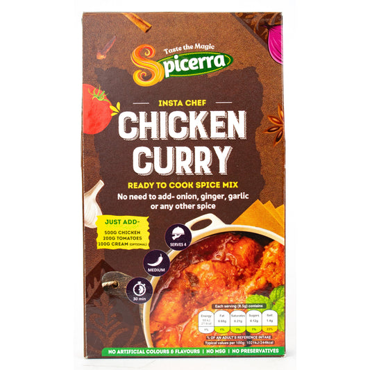Spicerra Insta Chef Chicken Curry 35g Ready to Cook Spice Mix