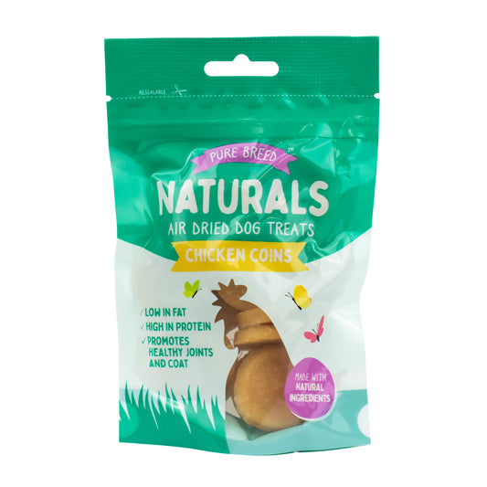 Pure Breed Naturals Chicken Coins 80g