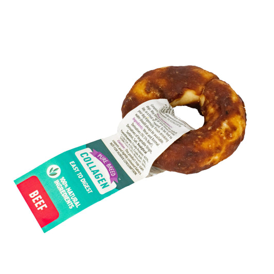 Pure Breed Collagen Donut Beef 1pk (40g)
