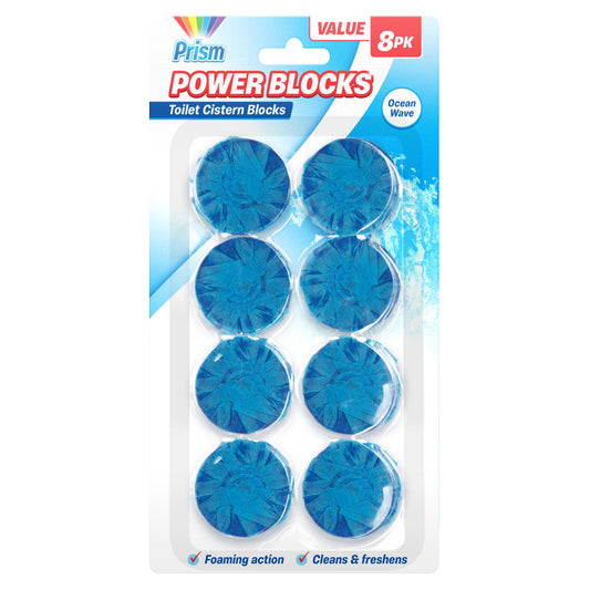 Ocean Fragranced Toilet Block 8x50g