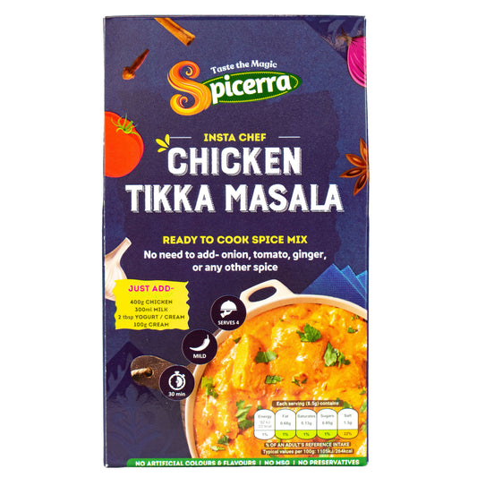 Spicerra Insta Chef Chicken Tikka Masala Ready to Cook Spice Mix